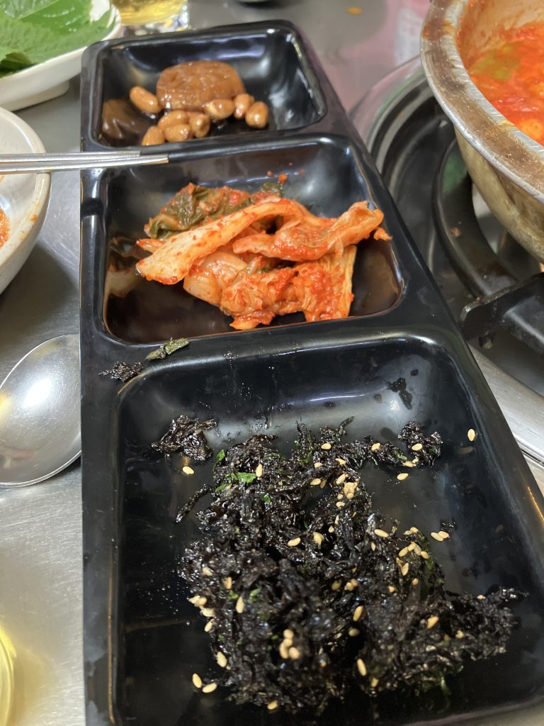 부산슈퍼 기본 반찬