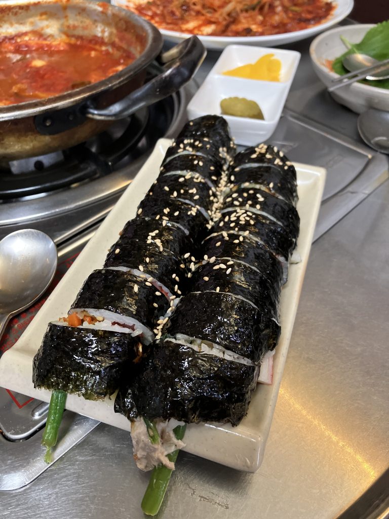 야채김밥, 참치김밥