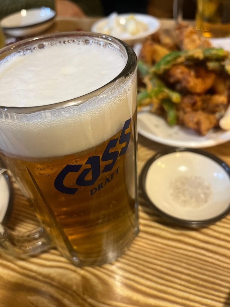 남원통닭 생맥주