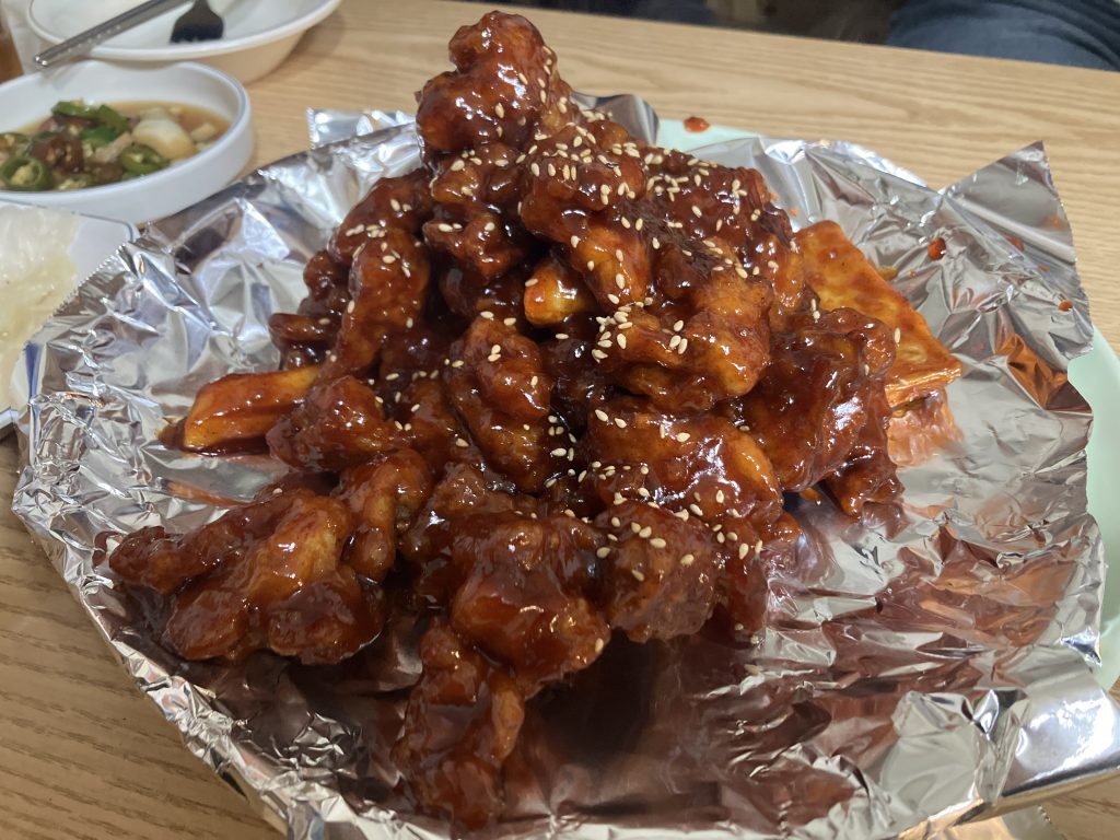 청량리 통닭맛집, 우리통닭 닭강정