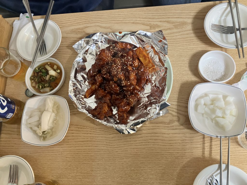 청량리 통닭맛집, 우리통닭 닭강정