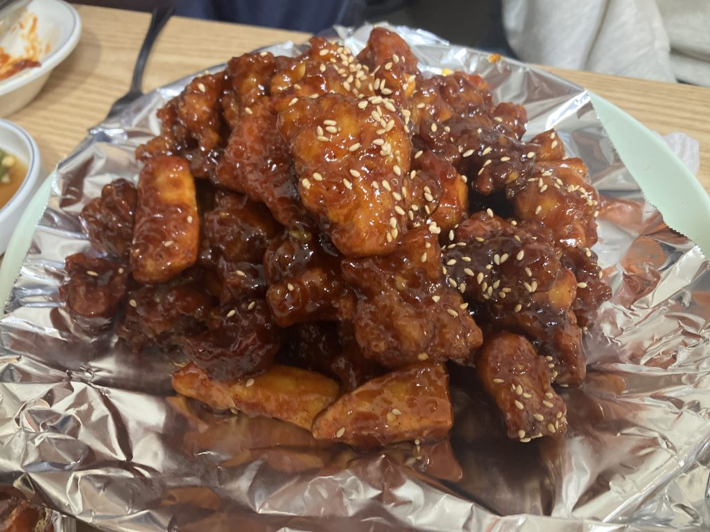 청량리 통닭맛집, 우리통닭 닭강정