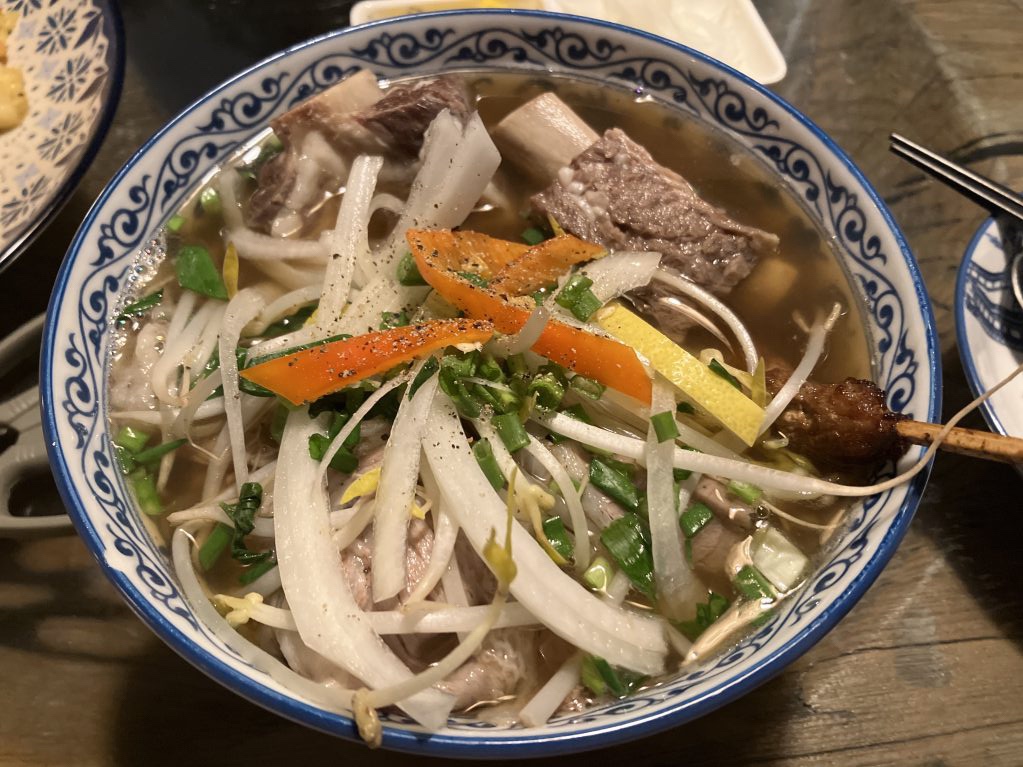 왕십리 포림 갈비 쌀국수