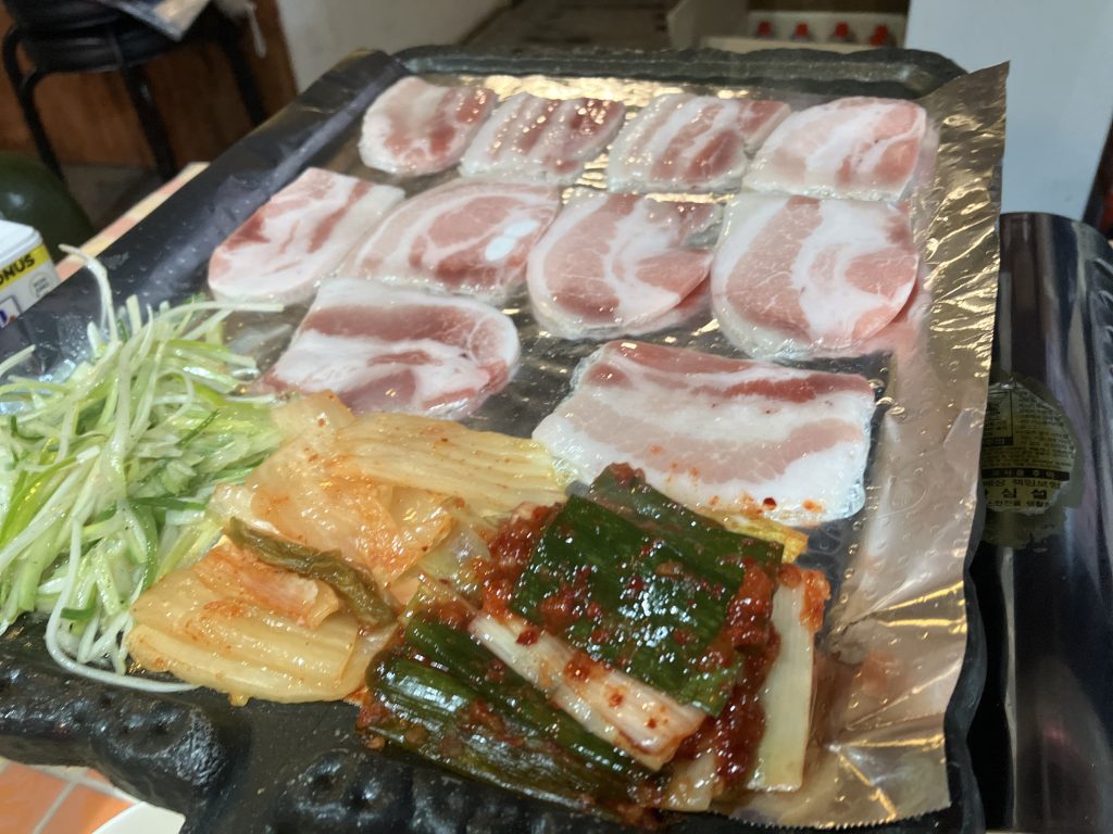 춘천 냉동삼겹살 맛집 달맞이 음식