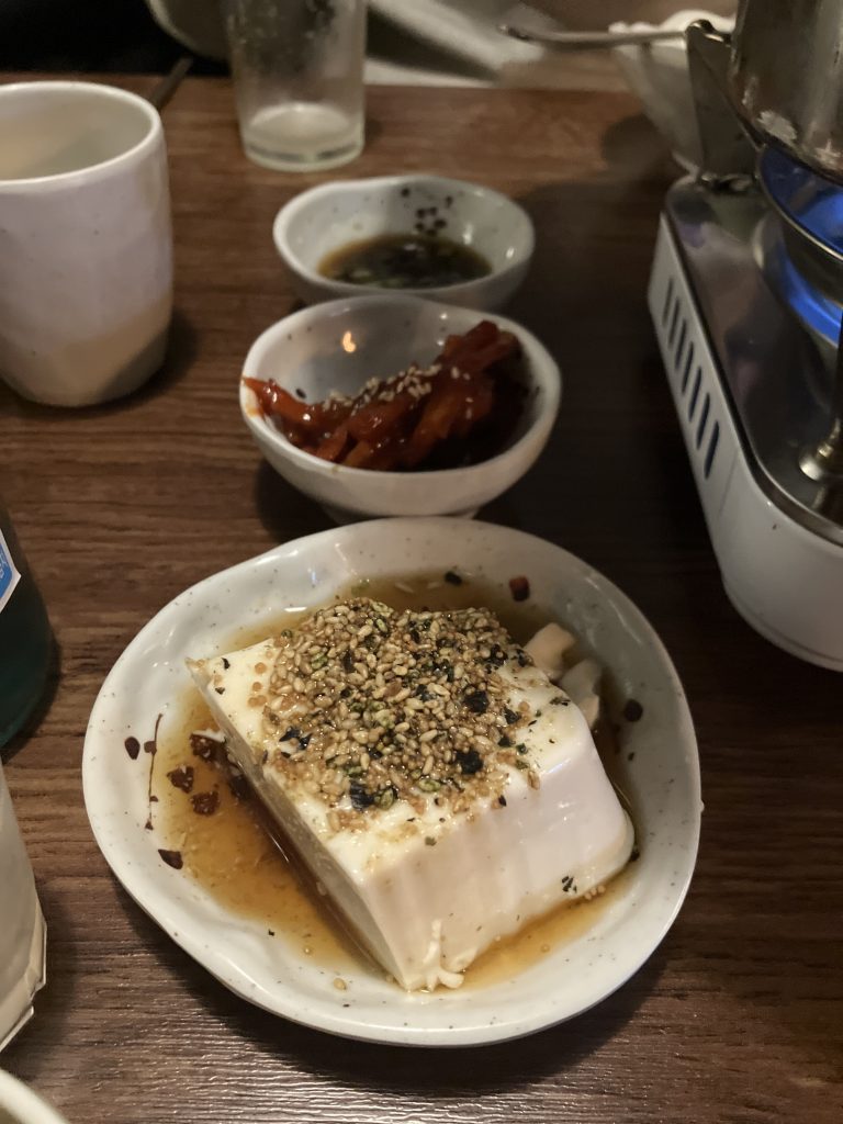 춘천 스지명당 기본안주