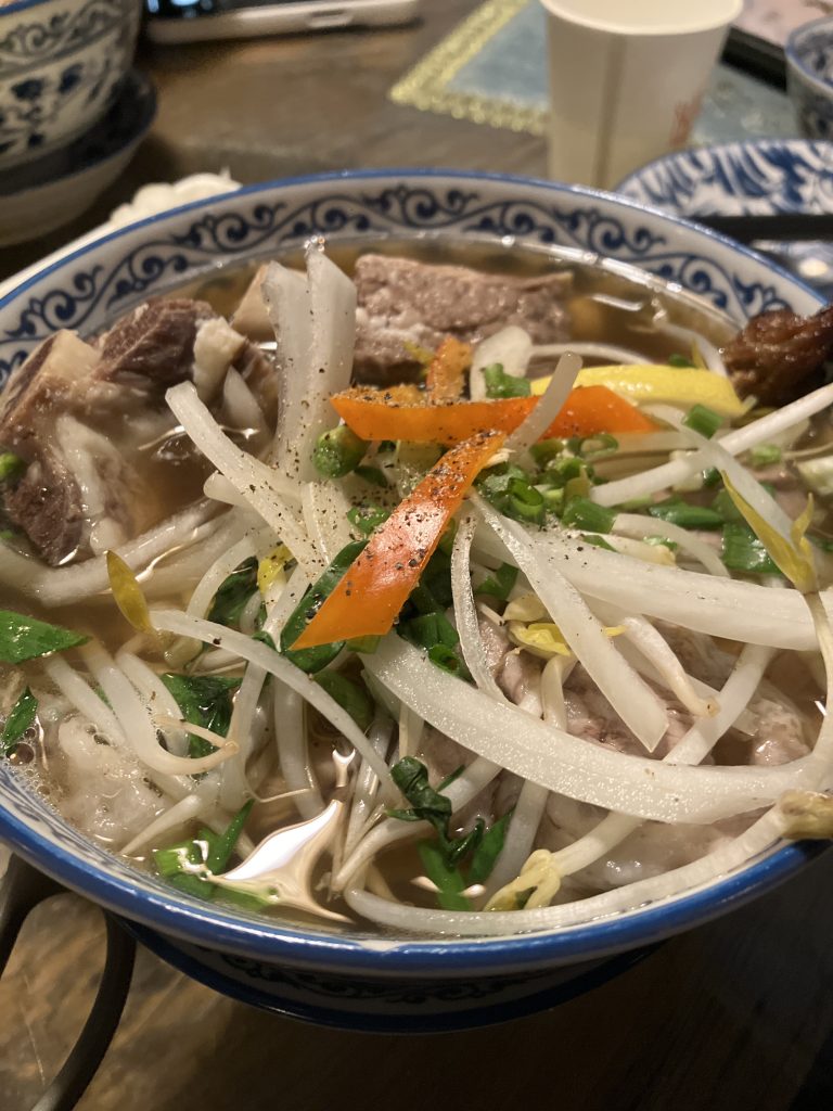 왕십리 포림 갈비 쌀국수