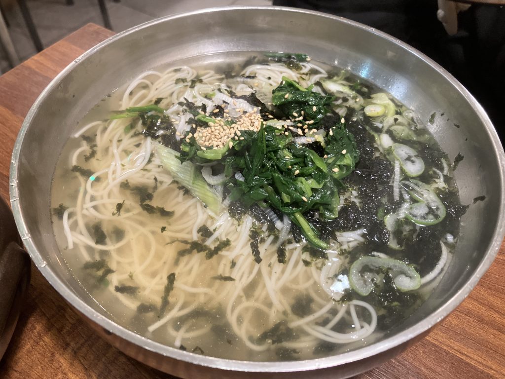 박스푸드 잔치국수