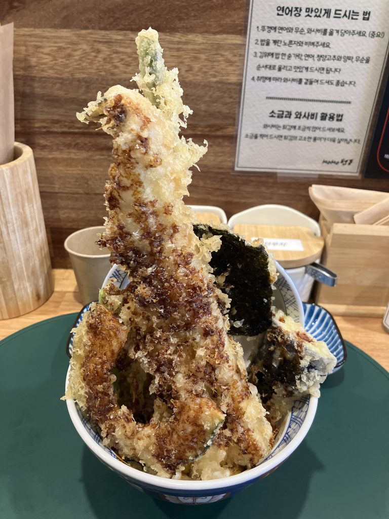 모모텐동 스페셜텐동