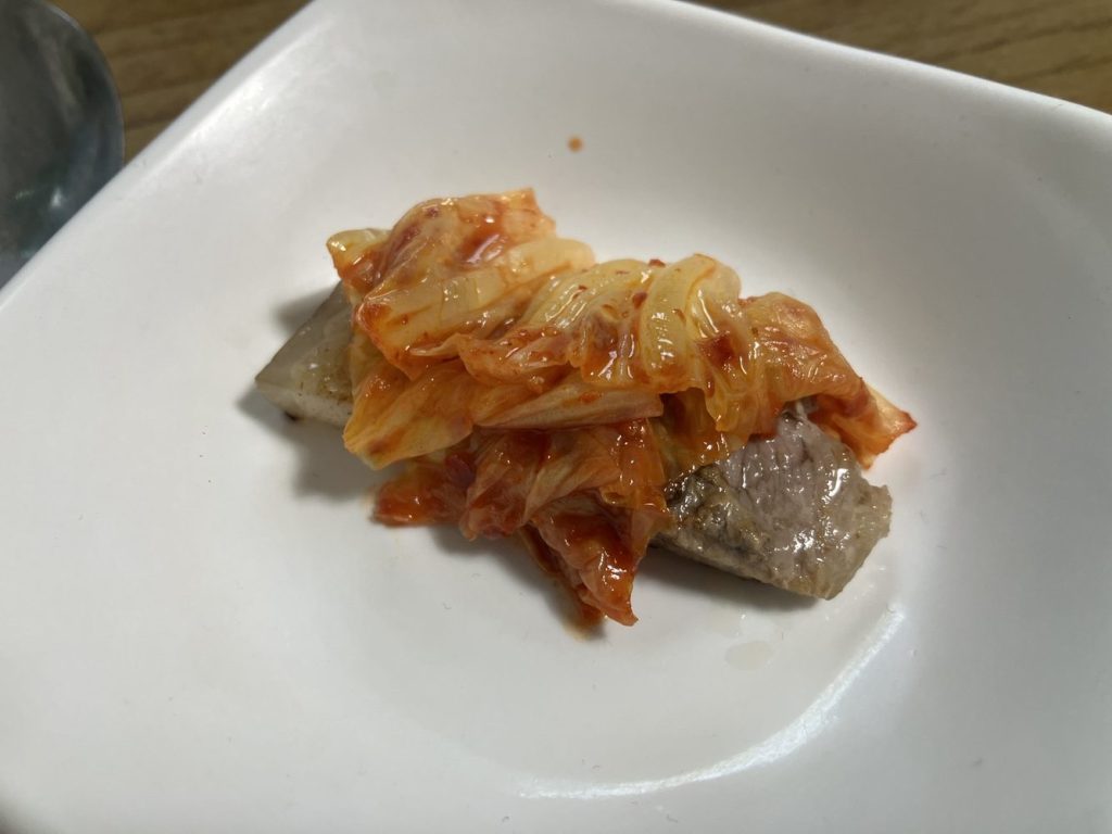 을지로 향촌식당 김치&삼겹살
