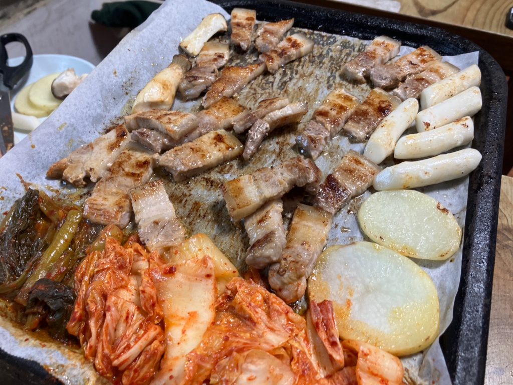 을지로 향촌식당 삼겹살