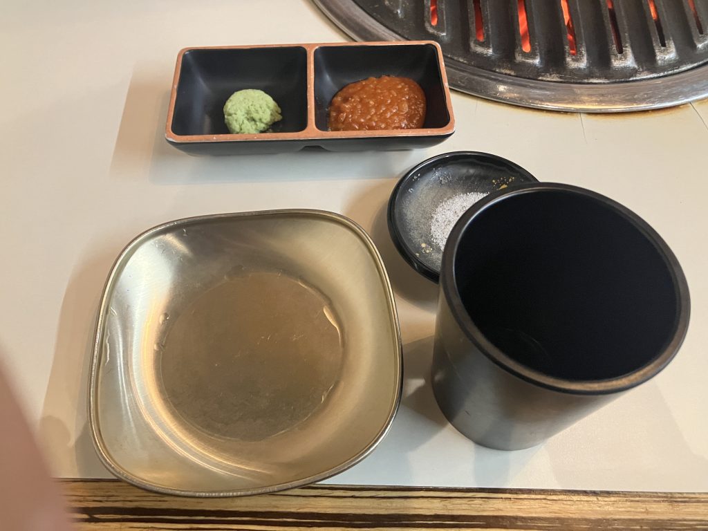 꿉당 성수점 앞접시