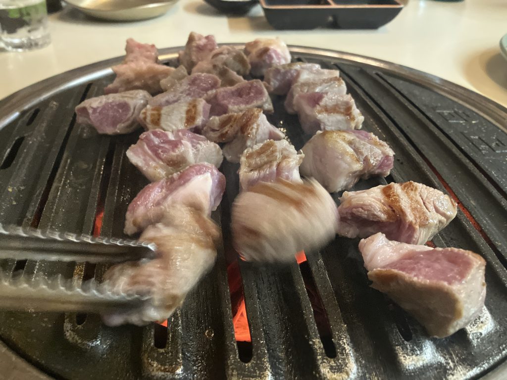 꿉당 성수점 목살, 가브리살