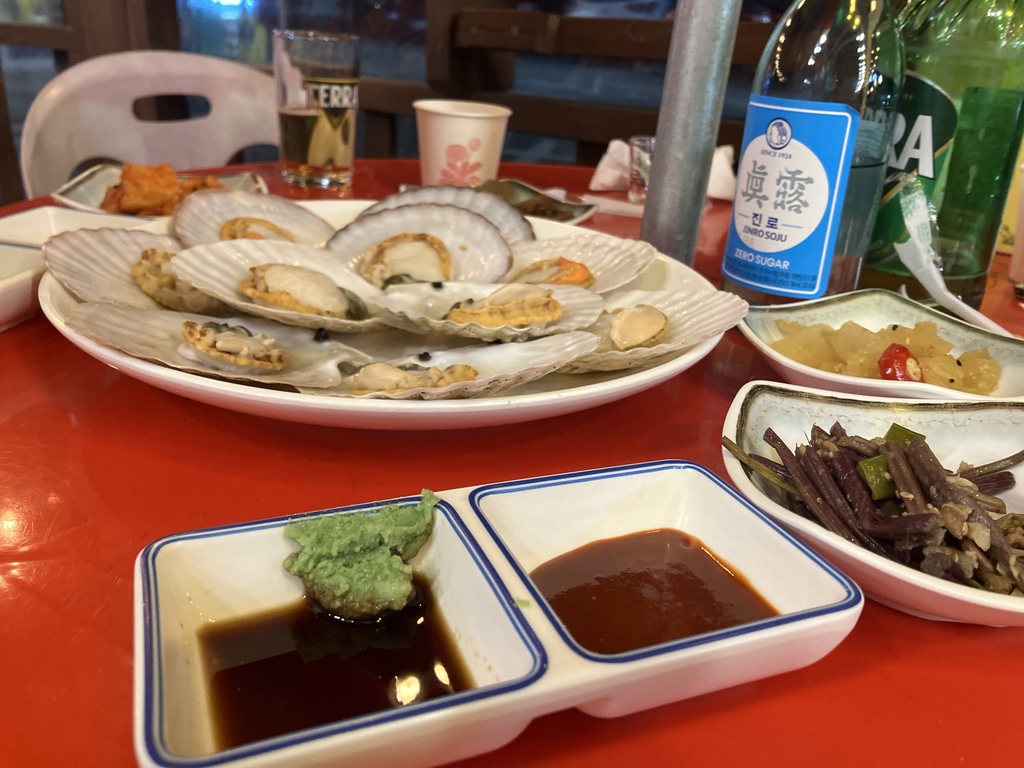 동명항 초롱이네 포차 가리비찜