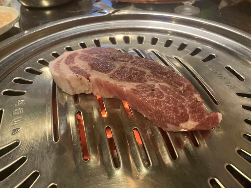 고기호랑이 목살
